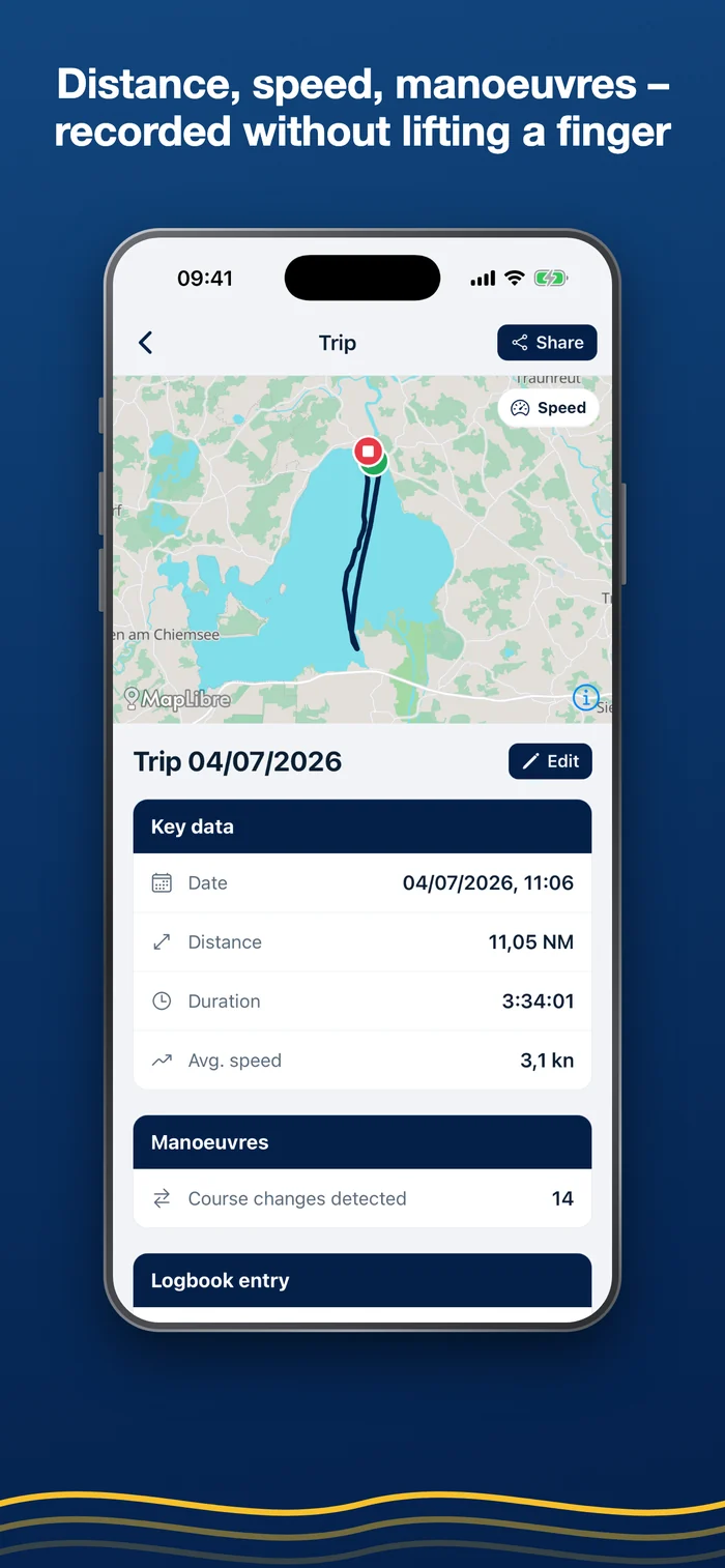 Binnen Skipper – trip recording