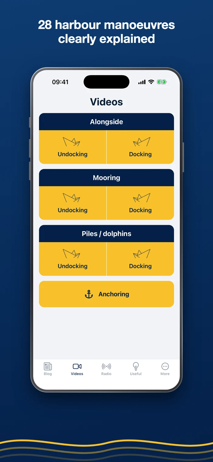 Port King – manoeuvre videos